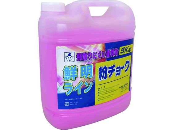たくみ 粉チョーク5kg 赤 2234 たくみ 粉チョーク5kg 赤 2234