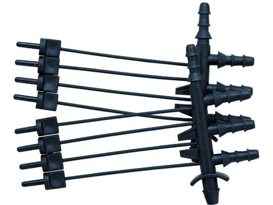 タカギ 4mmジョイント 4分岐 (2個入) GKJ112 タカギ 4mmジョイント 4分岐 (2個入) GKJ112