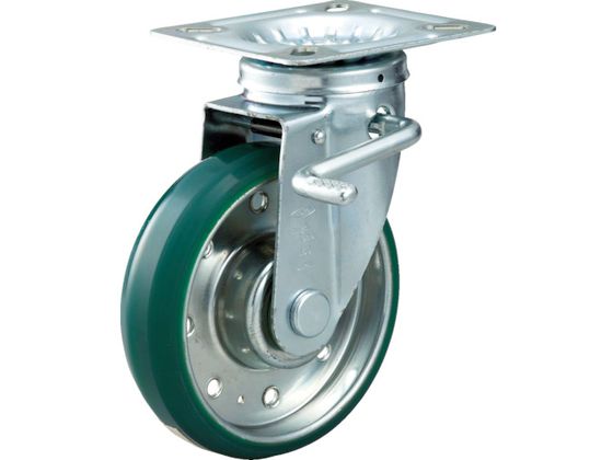 TRUSCO ハイテンプレス製ウレタン車 自在S付金具付 φ130 HTTUJB-130