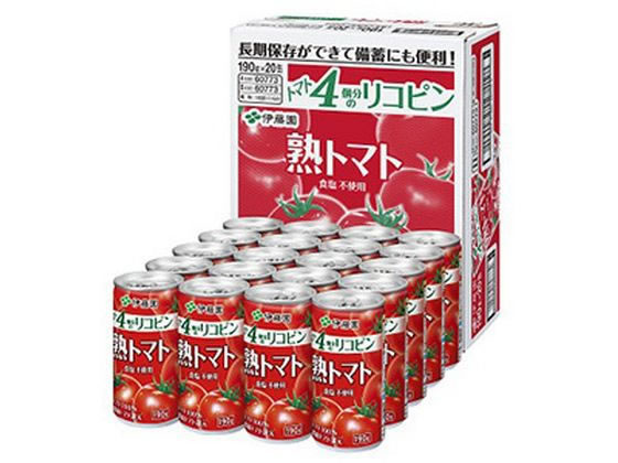 伊藤園 熟トマト 缶190g×20本 伊藤園 熟トマト 缶190g×20本