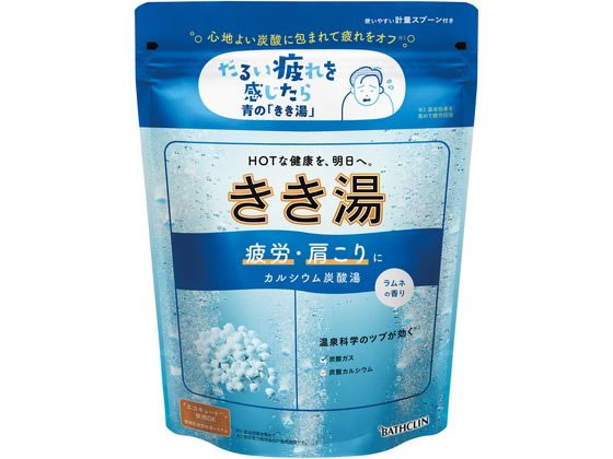 バスクリン きき湯 カルシウム炭酸湯 ラムネの香り 360g