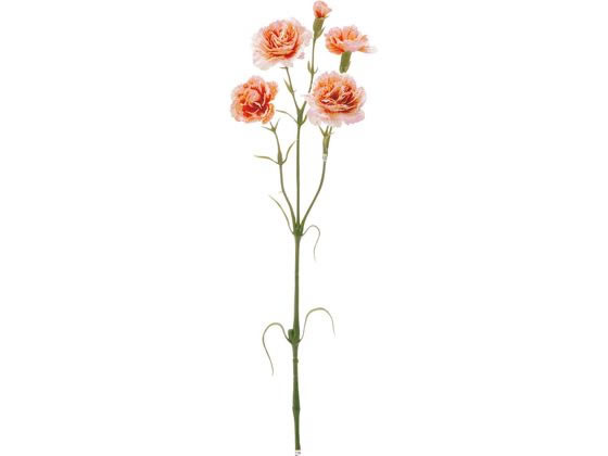 YDM 造花 カーネーションスプレー サーモン