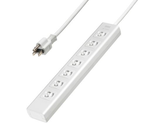 サンワサプライ 抜け止めシャッタータップ 3P 7個口3m TAP-F37SH-3R サンワサプライ 抜け止めシャッタータップ 3P 7個口3m TAP-F37SH-3R