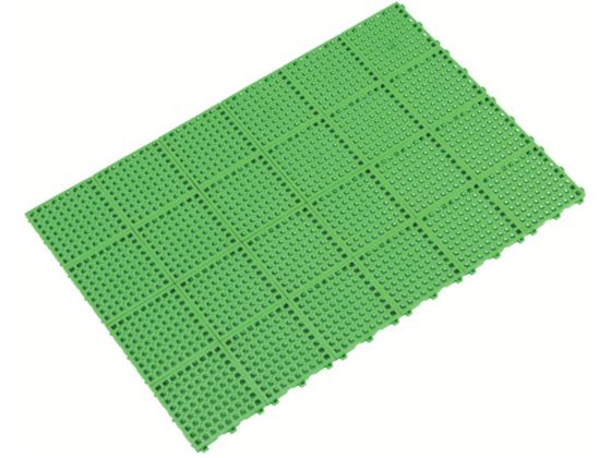 ミヅシマ ネパックマット 本体 150×150 緑 421-0020