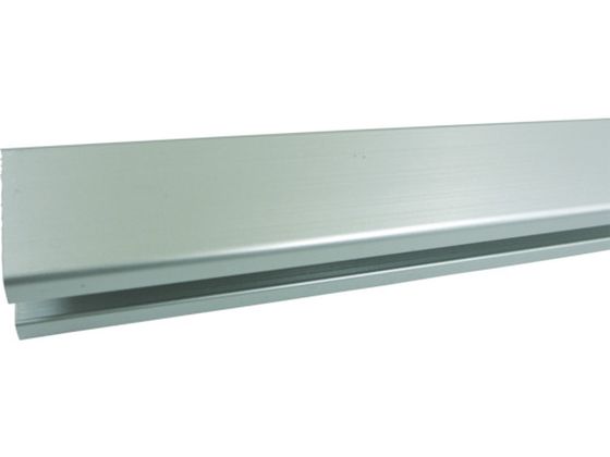 ●型番：NR-1000X1000H●色：アルミホワイト ●長さ（mm）：1000×1000 ●高さ（mm）：25．4 ●幅（mm）：19 ●カーブ半径（mm）：180●ニューリブレール●アルミ合金●ラ