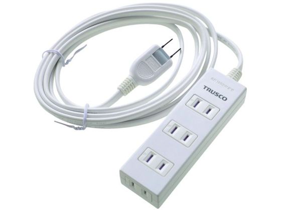 TRUSCO 電源タップ 2P4個口 3M マグネット付 TOT2-403 TRUSCO 電源タップ 2P4個口 3M マグネット付 TOT2-403