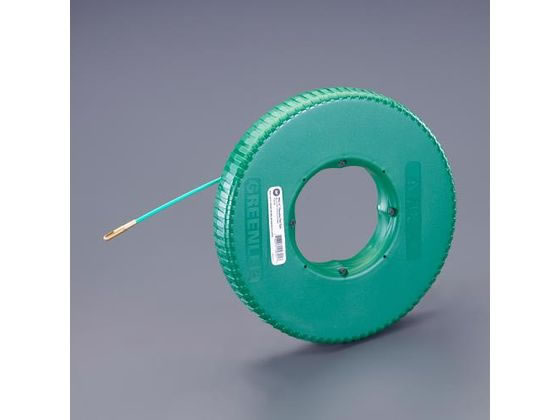 エスコ フィッシュテープ(ファイバーグラス製) 4.4mm×15m EA597GG-15A エスコ フィッシュテープ(ファイバーグラス製) 4.4mm×15m EA597GG-15A