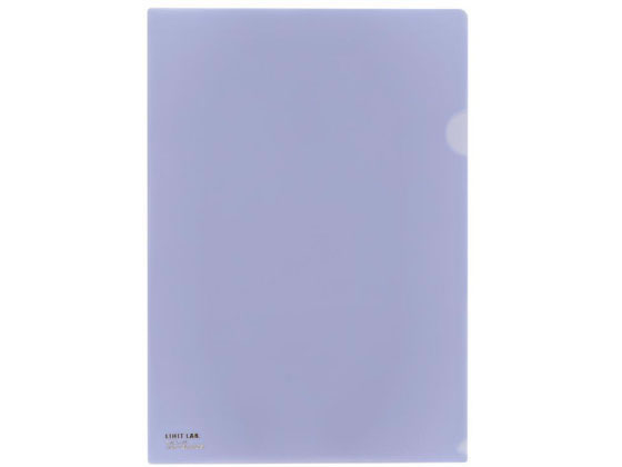 リヒトラブ カラークリヤーホルダー A4 青藤 50枚 F78-15