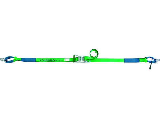 allsafe ラッシングベルト ラチェット式しぼり&ナローフック重荷重