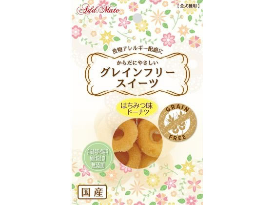ペティオアドメイト グレインフリースイーツ ドーナツ はちみつ味 10個入 ペティオアドメイト グレインフリースイーツ ドーナツ はちみつ味 10個入