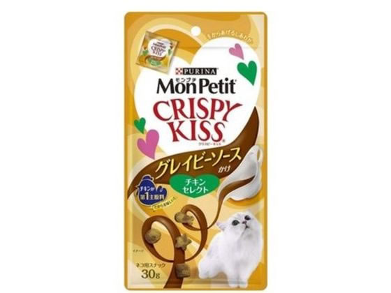 ネスレ日本 モンプチ クリスピーキッス グレイビーソースかけ チキンセレクト 30g ネスレ日本 モンプチ クリスピーキッス グレイビーソースかけ チキンセレクト 30g