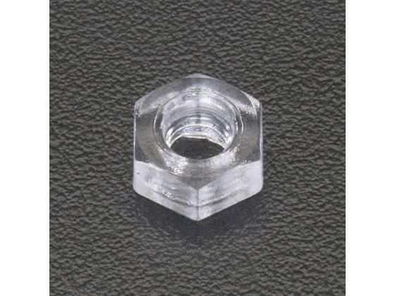 エスコ プラスチックナット ポリカーボネート 20個 M3 EA945AG-103