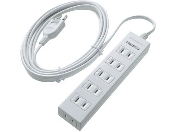 TRUSCO 電源タップ 2P6個口 3M マグネット付 TOT2-603 TRUSCO 電源タップ 2P6個口 3M マグネット付 TOT2-603