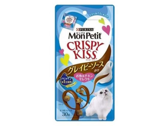 ネスレ日本 クリスピーキッスグレイビーソースかけお魚&チキンセレクト 30g ネスレ日本 クリスピーキッスグレイビーソースかけお魚&チキンセレクト 30g