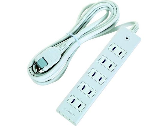 TRUSCO 電源タップ 2P6個口 5M マグネット付 TOT2-605 TRUSCO 電源タップ 2P6個口 5M マグネット付 TOT2-605