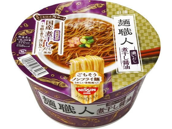 日清食品 日清麺職人 濃いだし煮干し醤油