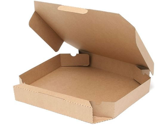 スワン ピザ箱 12インチ用 未晒無地 25枚 004200552