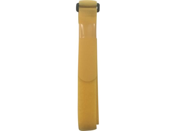 ユタカメイク マジックテープ 結束テープ 25mm巾×1550mm イエロー ユタカメイク マジックテープ 結束テープ 25mm巾×1550mm イエロー