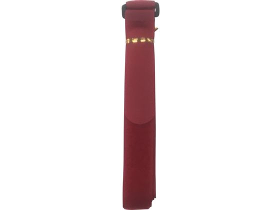 ユタカメイク マジックテープ 結束テープ 25mm巾×1550mm レッド