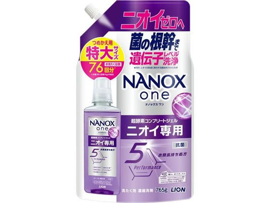 ライオン NANOX one ニオイ専用 つめかえ用 特大765g ライオン NANOX one ニオイ専用 つめかえ用 特大765g