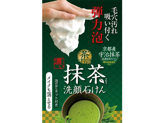 コスメテックスローラ 茶の粋 濃い洗顔石けん M 100g