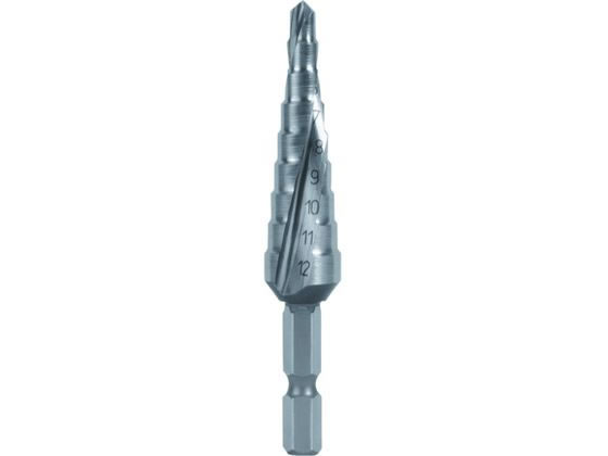 TRUSCO 六角軸ステップドリル 2枚刃 4〜12mm TSDS12 TRUSCO 六角軸ステップドリル 2枚刃 4〜12mm TSDS12