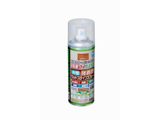 アサヒペン 水性強着色ウッドスプレー 300ml マホガニー
