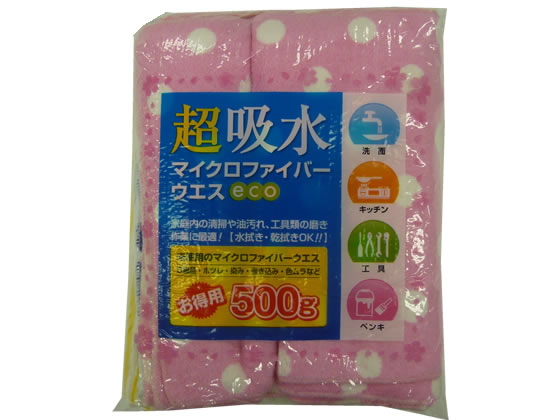 システムポリマー マイクロファイバーウエス ECO お徳用500g×24袋