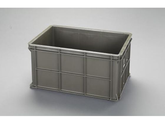 エスコ コンテナ OD色 656×456×326mm 77.2L EA506AF-54