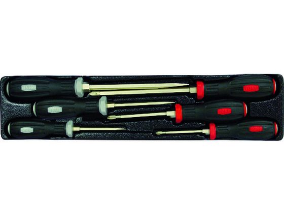 TONE パワーグリップドライバーセット 6本組 トレー付き PLPGD6 TONE パワーグリップドライバーセット 6本組 トレー付き PLPGD6