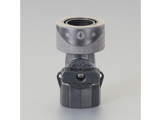 エスコ バルブ付カプラー 雌ねじ 3/4"NH EA124GC-4B エスコ バルブ付カプラー 雌ねじ 3/4"NH EA124GC-4B