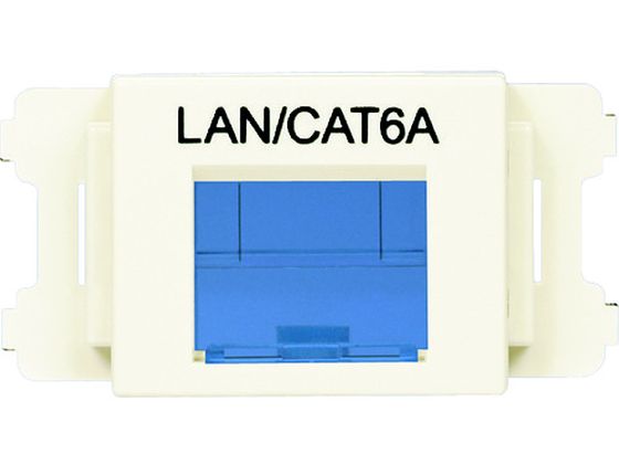 パンドウイット JISプレート用シャッター付アダプタ LAN・CAT6A 10個