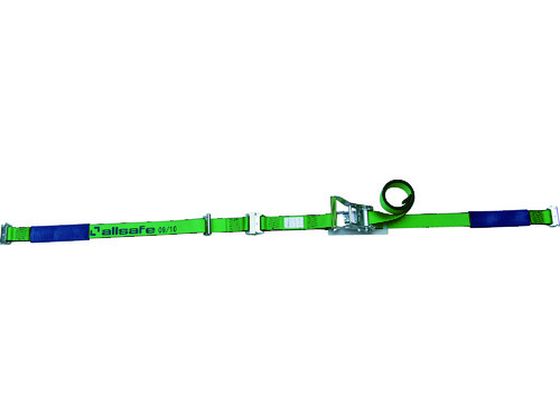 allsafe ベルト荷締機 ワンピースキャッチャー付ラッシングベルト