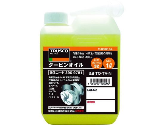 TRUSCO タービンオイル1L TO-TA-N