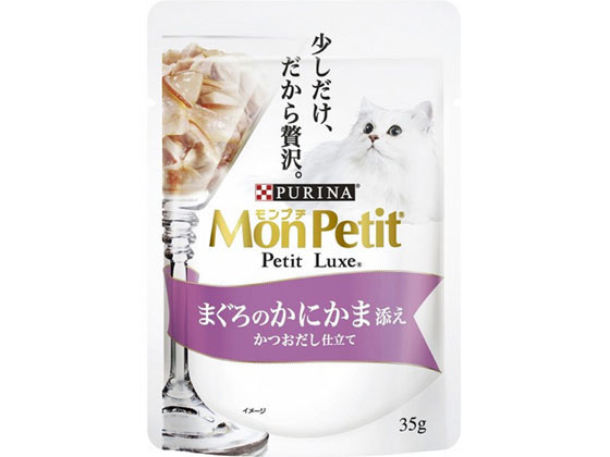 ネスレ モンプチ プチリュクスパウチ まぐろのかにかま添え ネスレ モンプチ プチリュクスパウチ まぐろのかにかま添え