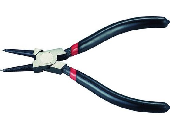 TRUSCO スナップリングプライヤー 140mm(穴用・直爪) TRP-140HA TRUSCO スナップリングプライヤー 140mm(穴用・直爪) TRP-140HA