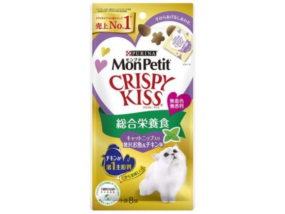 ネスレ日本 クリスピーキッス 総合栄養食 贅沢お魚&チキン味 24g ネスレ日本 クリスピーキッス 総合栄養食 贅沢お魚&チキン味 24g