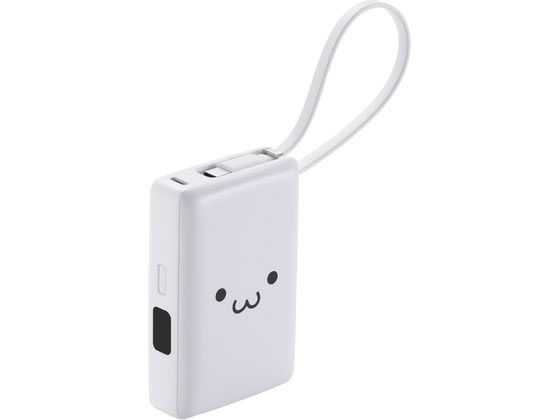 エレコム 残量表示モバイルバッテリー 10000mAh 白 エレコム 残量表示モバイルバッテリー 10000mAh 白