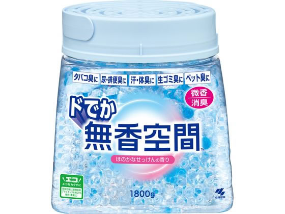 小林製薬 ドでか無香空間 せっけん 本体 1800g 小林製薬 ドでか無香空間 せっけん 本体 1800g