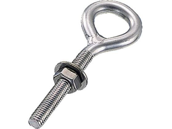 TRUSCO ロングアイボルト ステンレス製 8×穴径24×M10 (1個入)