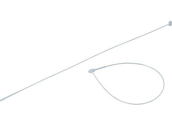 TRUSCO タグ付け用ループ210mm ナチュラル 100本入 TTF-210-NR