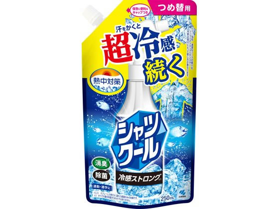 小林製薬 熱中対策 シャツクール 冷感ストロング 詰替パウチ 小林製薬 熱中対策 シャツクール 冷感ストロング 詰替パウチ