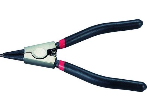 TRUSCO スナップリングプライヤー 140mm(軸用・直爪) TRP-140SA TRUSCO スナップリングプライヤー 140mm(軸用・直爪) TRP-140SA