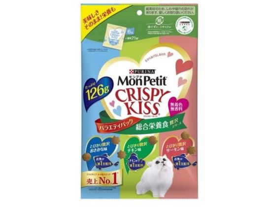 ネスレ日本 クリスピーキッスバラエティパック総合栄養食贅沢シリーズ126g ネスレ日本 クリスピーキッスバラエティパック総合栄養食贅沢シリーズ126g