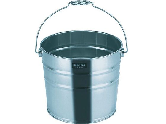 TRUSCO ステンレスバケツ 15L 300Φ×H305 取手付 T-MNM-15A