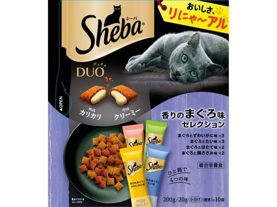 マースジャパン シーバ デュオ 香りのまぐろ味セレクション200g マースジャパン シーバ デュオ 香りのまぐろ味セレクション200g