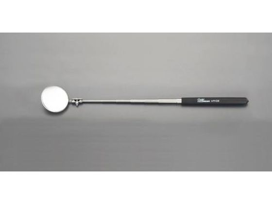 エスコ 点検ミラー 伸縮柄 φ57 247-924mm EA724CD-12