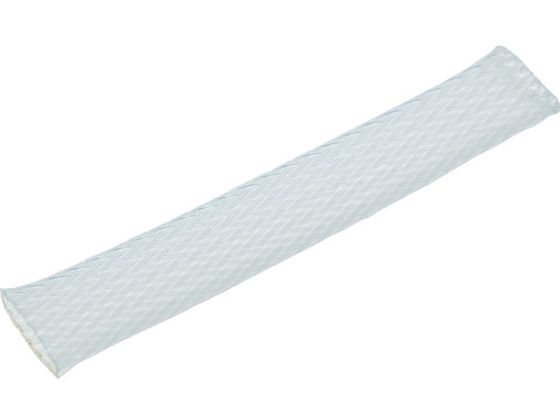 TRUSCO カラー編組チューブ 自然折径13mm 長さ10m 1巻 透明 BTC-12-TM TRUSCO カラー編組チューブ 自然折径13mm 長さ10m 1巻 透明 BTC-12-TM