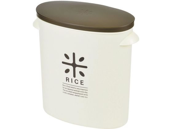 パール金属 RICEお米袋のままストック5kg用 ブラウン HB-2168