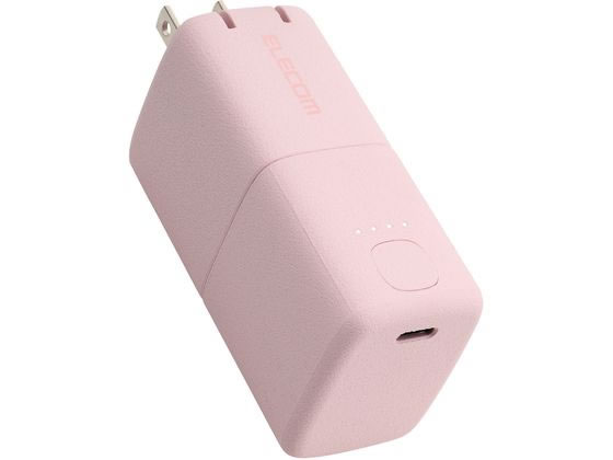 エレコム AC一体型モバイルバッテリー 5000mAh ピンク エレコム AC一体型モバイルバッテリー 5000mAh ピンク